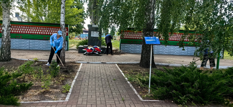 Субботник Памяти.